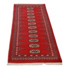 Futószőnyeg bordó Bukhara 64x191 kézi csomózású pakisztáni szőnyeg
