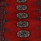 Pakisztáni szőnyeg bordó Bukhara 92x160 kézi csomózású szőnyeg