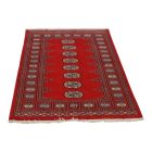 Pakisztáni szőnyeg bordó Bukhara 93x153 kézi csomózású szőnyeg