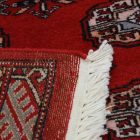 Pakisztáni szőnyeg bordó Bukhara 90x155 kézi csomózású szőnyeg