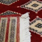 Pakisztáni szőnyeg bordó Jaldar 93x140 kézi csomózású szőnyeg