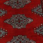 Pakisztáni szőnyeg bordó Jaldar 77x121 kézi csomózású szőnyeg
