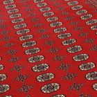 Pakisztáni szőnyeg bordó Bokhara 220x297 kézi csomózású szőnyeg