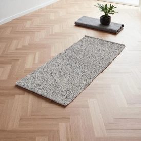 Vastag gyapjú szőnyeg 70x147 szövött modern szőnyeg