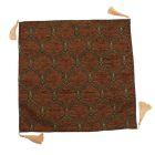 Barna díszpárna 45x45 – Bronz palota