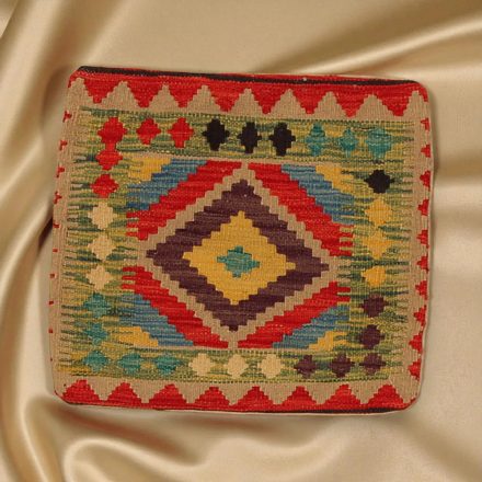 Kézi készítésű Kilim párnahuzat 45x45 afgán párna