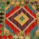 Kézi készítésű Kilim párnahuzat 45x45 afgán párna