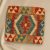Kézi készítésű párna 45x45 Kilim párnahuzat