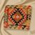 Kézi készítésű párna 45x45 Kilim párnahuzat