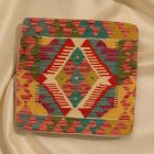 Kézi készítésű párnahuzat 45x45 Kilim párna