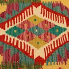 Kézi készítésű párnahuzat 45x45 Kilim párna