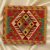 Kilim párna 45x45 kézi készítésű párnahuzat