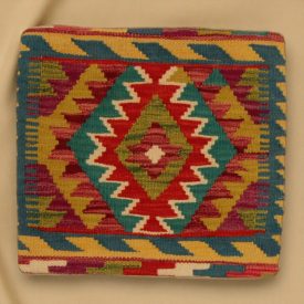 Kilim párna 45x45 kézi készítésű párnahuzat