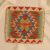 Kilim párna 45x45 kézi készítésű párnahuzat