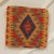 Kilim párna 45x45 kézi készítésű párnahuzat