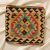 Kilim párna 45x45 kézi készítésű párnahuzat