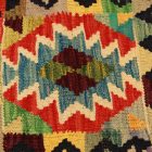 Kilim párna 45x45 kézi készítésű párnahuzat