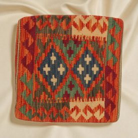 Kilim párna 45x45 kézi készítésű párnahuzat