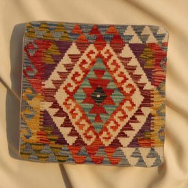 Kilim párna 45x45 kézi készítésű párnahuzat