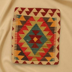 Kilim párna 45x45 kézi készítésű párnahuzat