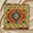 Kilim párna 45x45 kézi készítésű párnahuzat