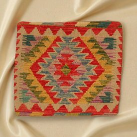 Kilim párna 45x45 kézi készítésű párnahuzat