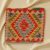 Kilim párna 45x45 kézi készítésű párnahuzat