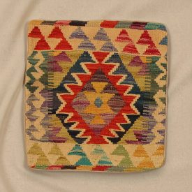 Kilim párna 45x45 kézi készítésű párnahuzat