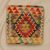 Kilim párna 45x45 kézi készítésű párnahuzat