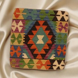 Kilim párna 45x45 kézi készítésű párnahuzat