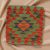 Kilim párna 45x45 kézi készítésű párnahuzat