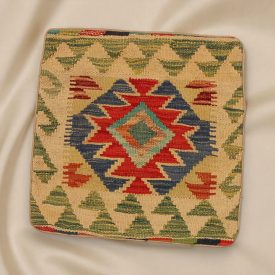 Kilim párna 45x45 kézi készítésű párnahuzat