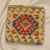 Kilim párna 45x45 kézi készítésű párnahuzat