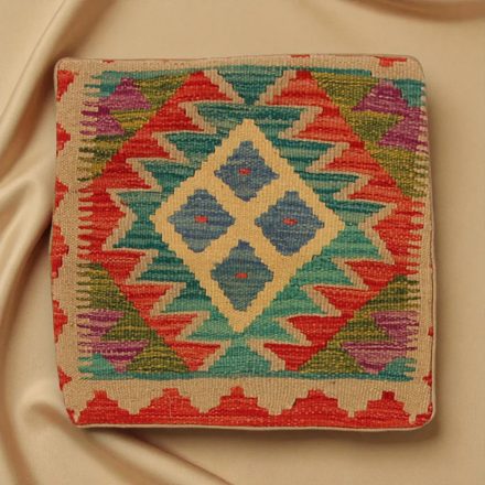 Kilim párnahuzat 45x45 kézi készítésű párna