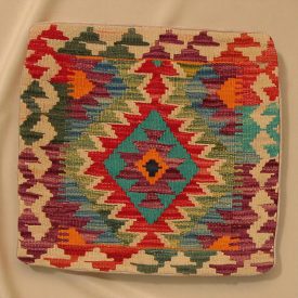 Kilim párnahuzat 45x45 kézi készítésű párna