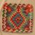 Kilim párnahuzat 45x45 kézi készítésű párna