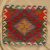 Kilim párnahuzat 45x45 kézi készítésű párna