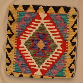 Kilim párnahuzat 45x45 kézi készítésű párna