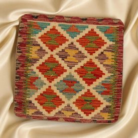 Kilim párnahuzat 45x45 kézi készítésű párna