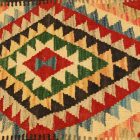 Afgán Kilim párnahuzat 45x45 kézi készítésű párna