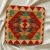 Afgán Kilim párnahuzat 45x45 kézi készítésű párna