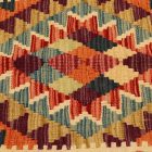 Afgán Kilim párnahuzat 45x45 kézi készítésű párna