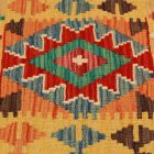 Keleti párna 45x45 kézi készítésű Kilim párnahuzat