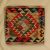 Keleti párna 45x45 kézi készítésű Kilim párnahuzat