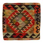 Keleti párna 45x45 kézi készítésű Kilim párnahuzat