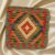 Keleti párna 45x45 kézi készítésű Kilim párnahuzat