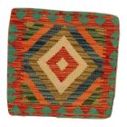 Keleti párna 45x45 kézi készítésű Kilim párnahuzat