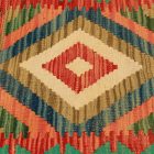 Keleti párna 45x45 kézi készítésű Kilim párnahuzat