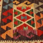 Keleti párna 45x45 kézi készítésű Kilim párnahuzat