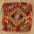 Kézi készítésű párna 45x45 Kilim párnahuzat